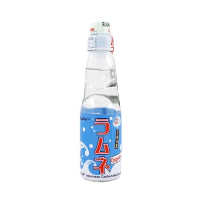 Botella de Ramune sabor Lima Limón Miyako de 200 ml
