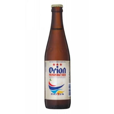 Cerveza de Okinawa Japón Orion en botella x 355 ml