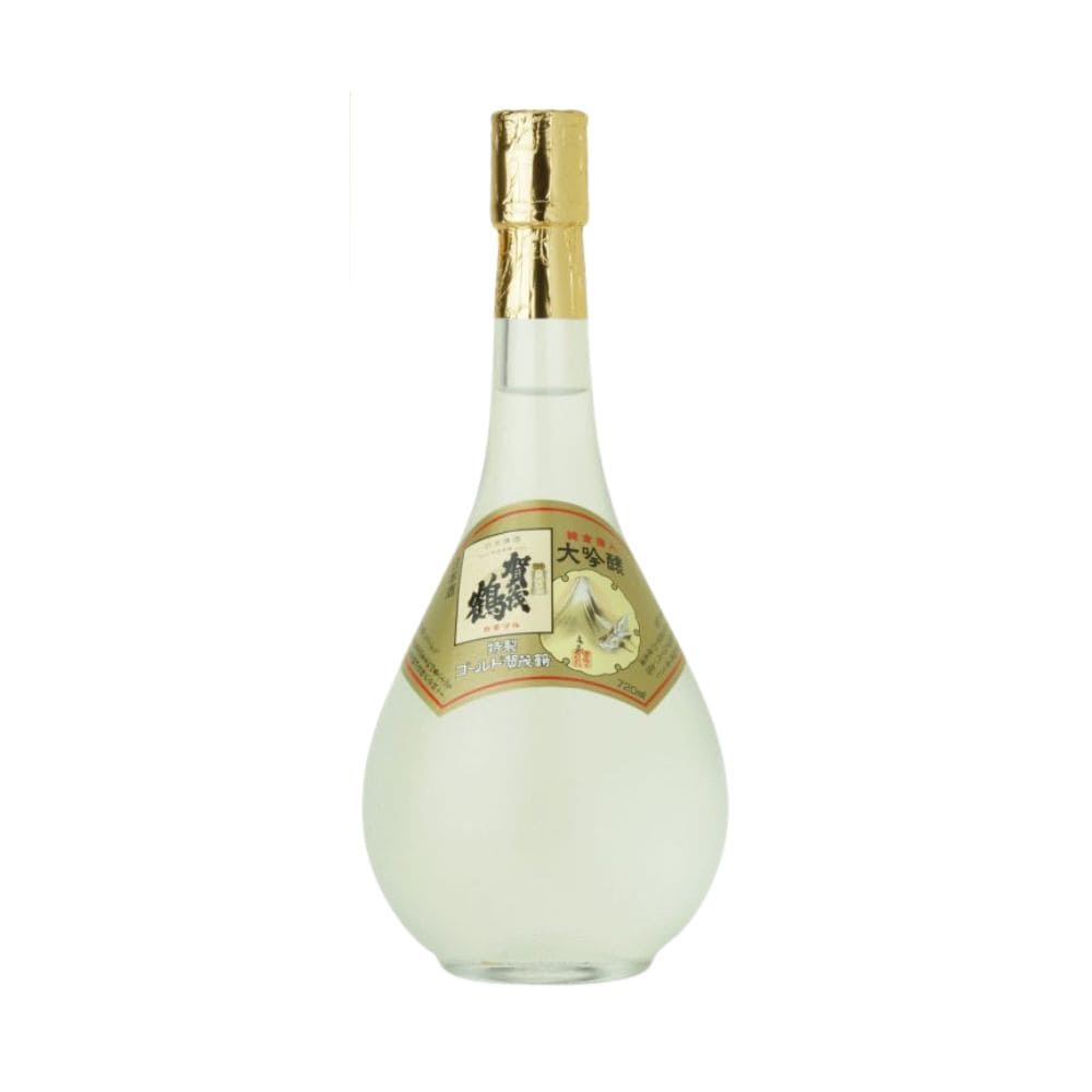 Botella de Tokusei Gold Daiginjo de Kamotsuru de 180ml
