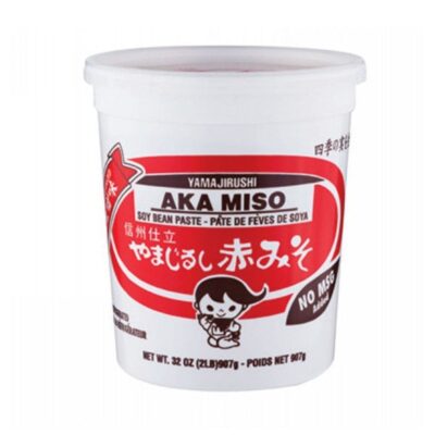 Aka miso (pasta de soya color oscuro) de Yamajirushi