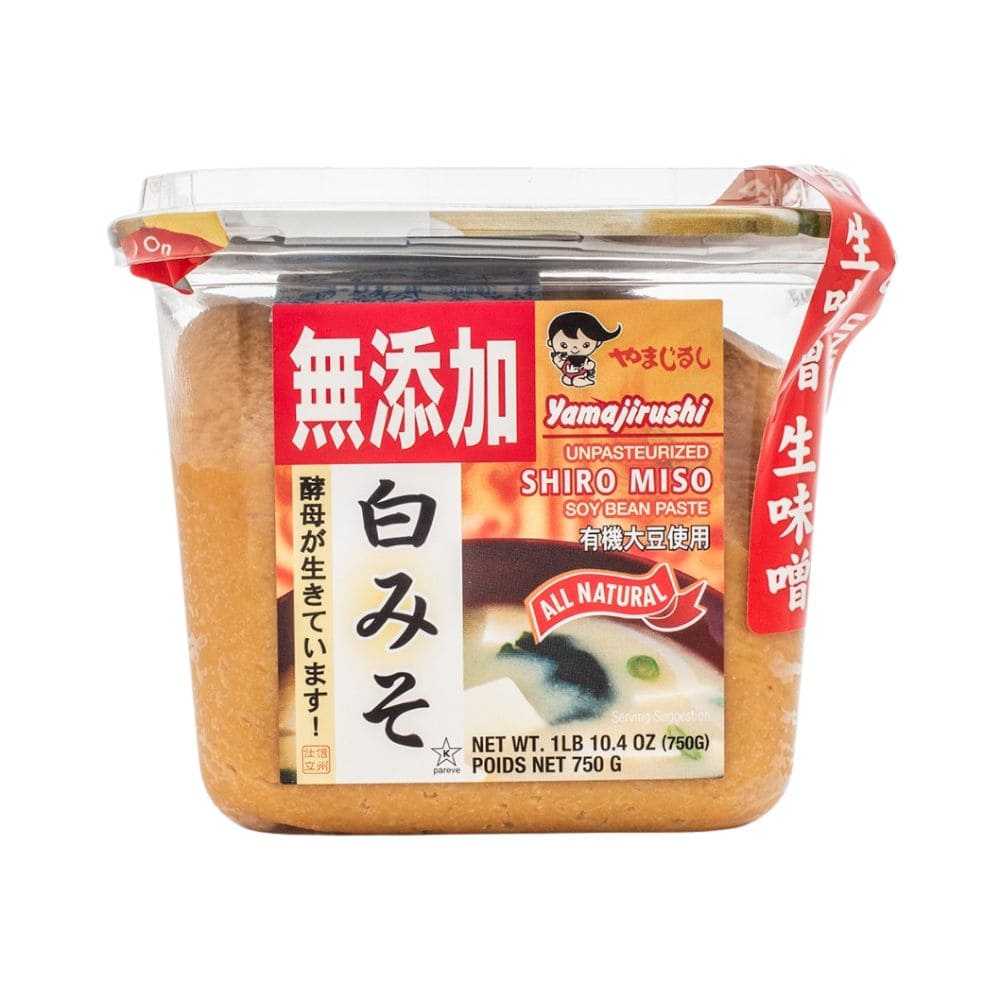 Shiro miso (pasta de soya color claro) de Yamajirushi de 750gr