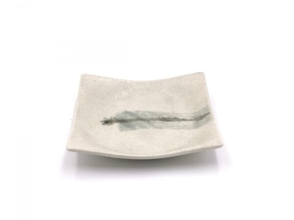 Plato pequeño cuadrado para servir acompañamientos