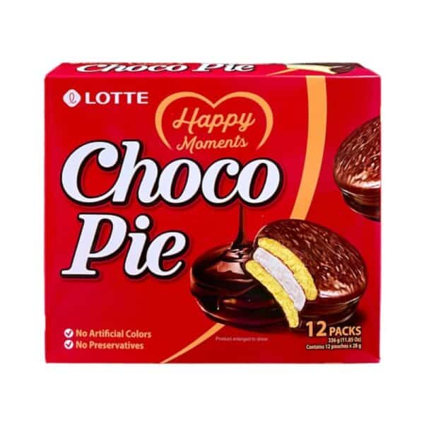 Caja de choco pie de Lotte