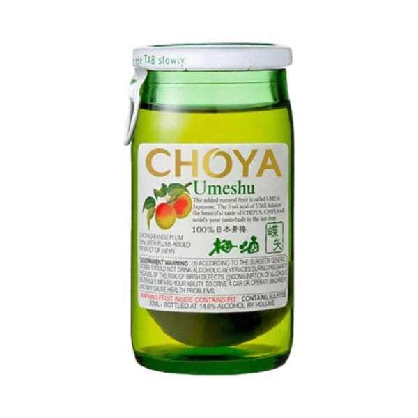 Botella de umeshu de Choya de 50ml