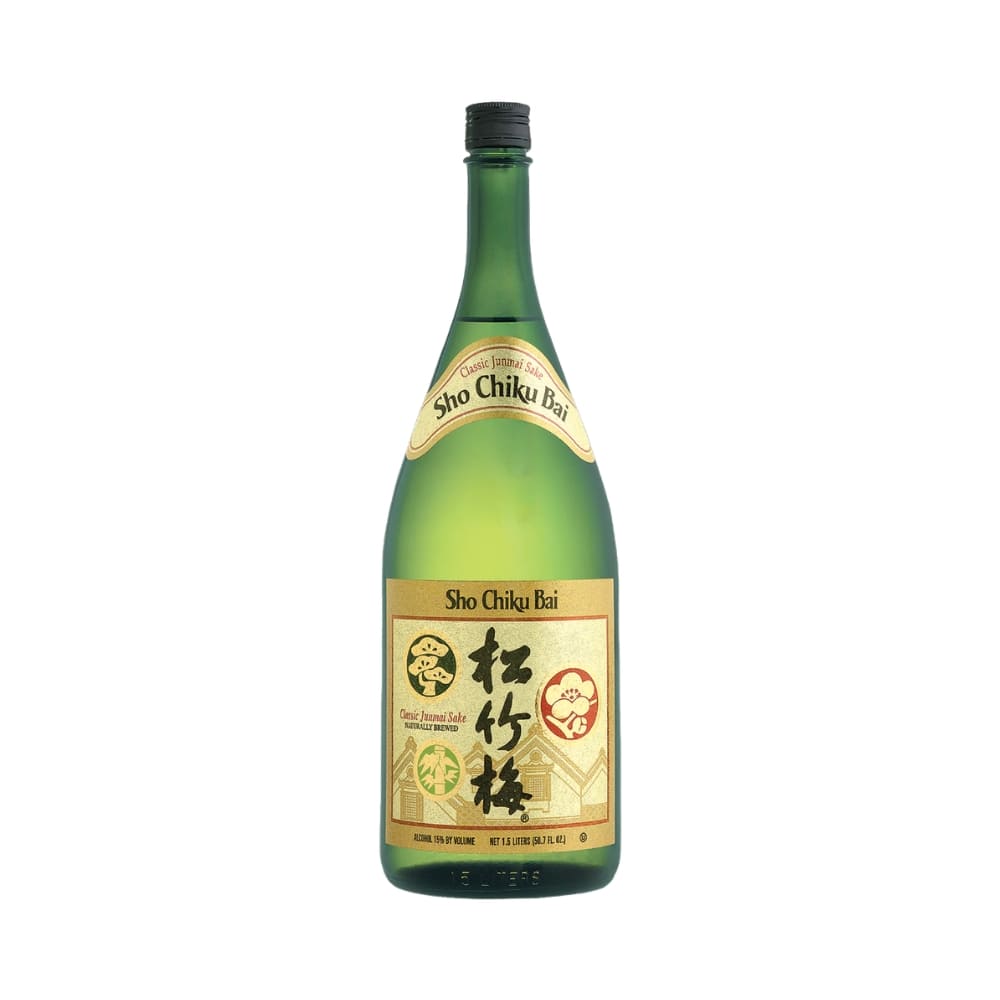 Botella de Sho Chiku Bai Junmai Classic de Takara de 1.5 Lt