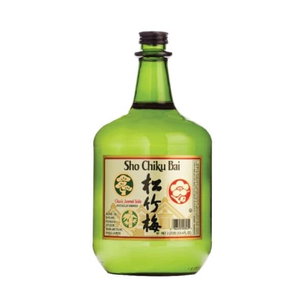 Botella de Sho Chiku Bai Junmai Classic de Takara de 3 Lt
