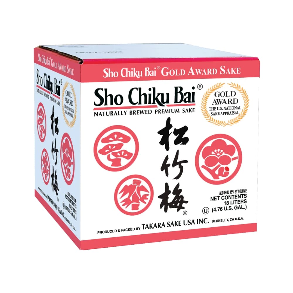 Botella de Sho Chiku Bai Junmai Classic de Takara de 18 Lt
