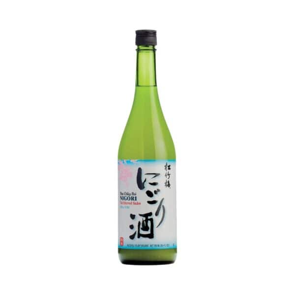 Botella de Sho Chiku Bai Nigori Silky Mild de Takara de 750ml