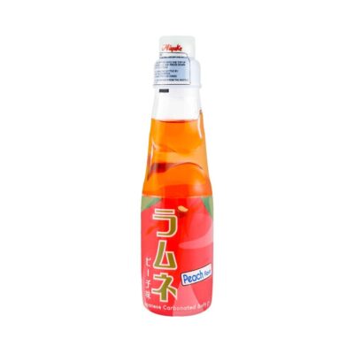 Botella de Ramune sabor Durazno Miyako de 200 ml