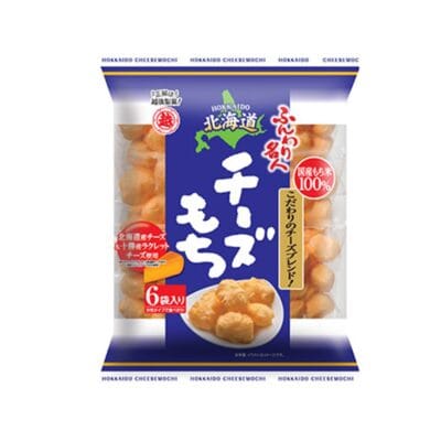 Dulce de arroz de mochi con sabor a queso x 66 gr