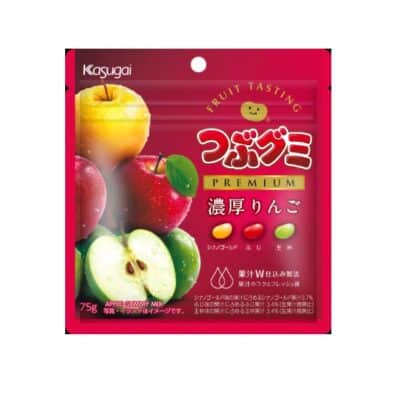 Kasugai tusubu gummy apple / Gomitas sabor mix manzana
