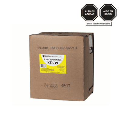 Vinagre de Arroz Sazonado Para Sushi - Caja 18 litros