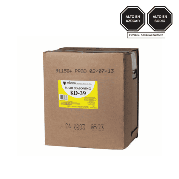 Vinagre de Arroz Sazonado Para Sushi - Caja 18 litros