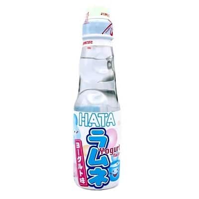 Bebida gasificada Ramune sabor Yogurt 6.76