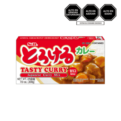 Curry sin picante en Tabletas x 200 gr