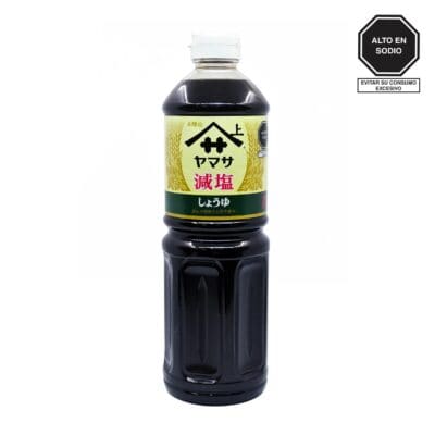 Salsa de Soya Sin Aditivos Bajo En Sodio Yamasa x 1 lt