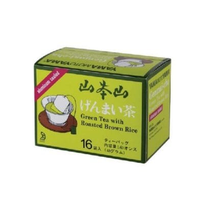 Genmaicha / té verde con arroz Integral "Tostado" en sobre x 16 packs