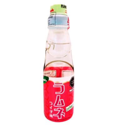Bebida gasificada Ramune sabor Lychee