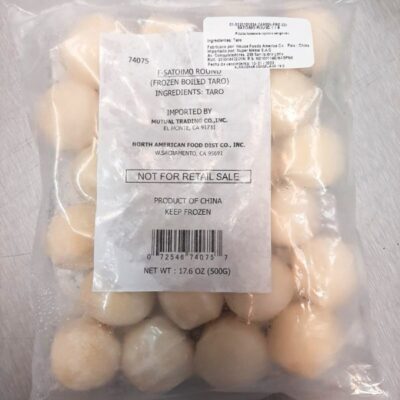 Satoimo- Taro Japonés - Tuberculo congelado x 500 gr