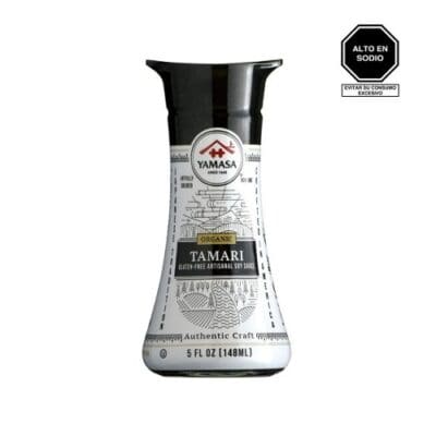 Tamari Shoyu / Salsa de Soya Orgánico sin Trigo Yamasa x 148 ml